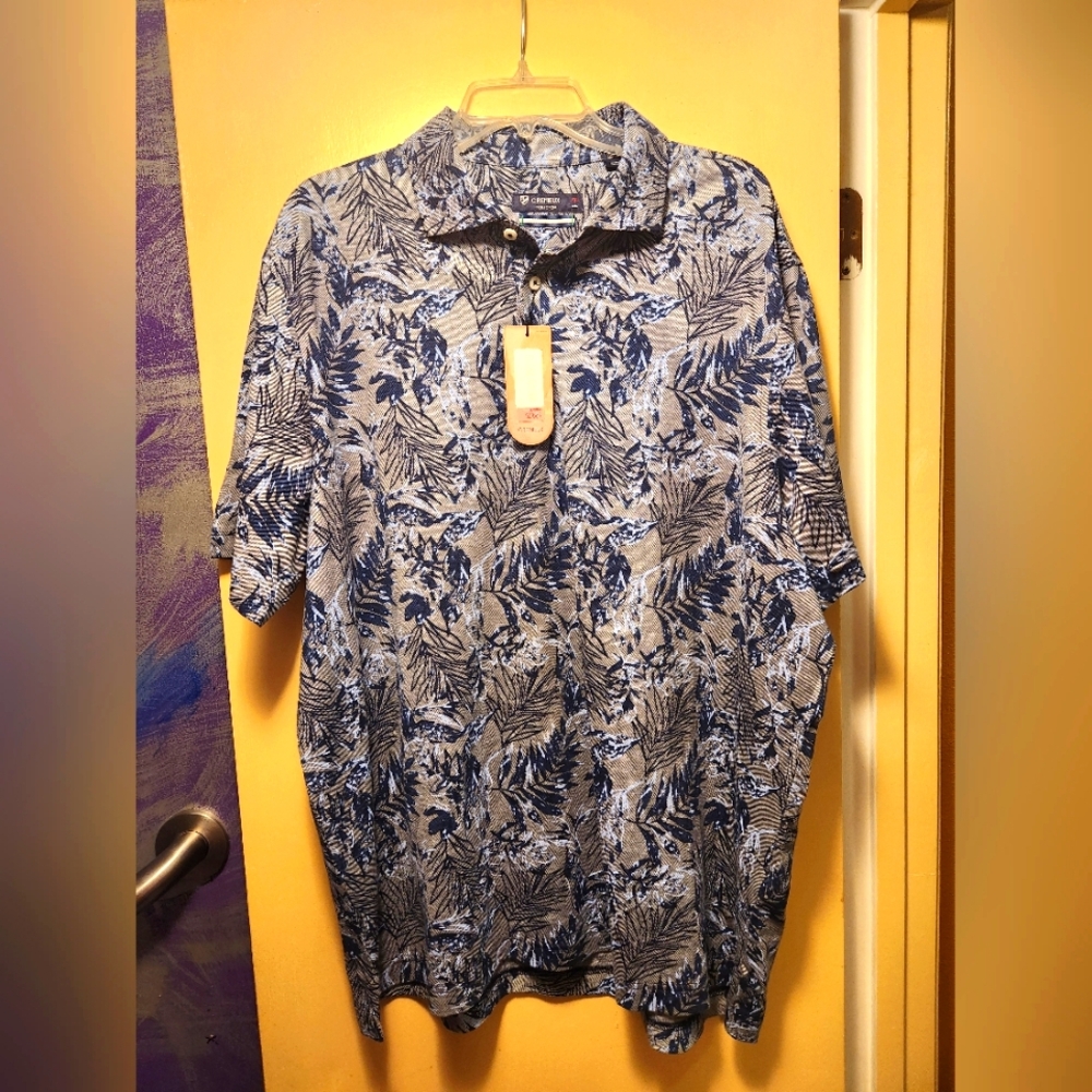 NWT Cremieux Mens Polo, Capri Collection, XXL